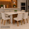 Mesa de Jantar 160X90cm Cris Sonetto