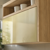 Armário Aéreo Com Vidro Reflecta 120cm Marquesa Nesher