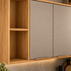 Armário Aéreo 100% MDF 120cm 2 Portas Plena Demóbile