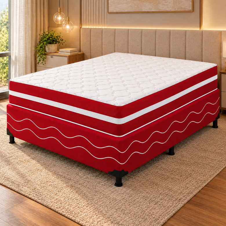 Base Para Colchão Casal 138x188cm Universal Bacetto