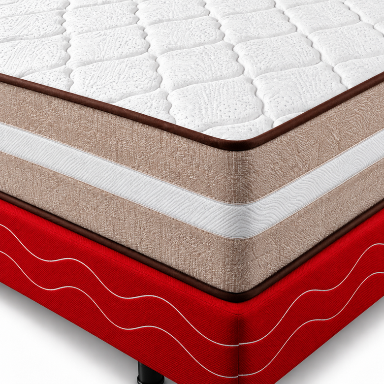 Cama Box Casal Ortopédico 138x188cm Gold Premium Reconflex