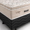 Cama Box Casal (Base + Colchão) Vogue Ouro Design