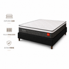 Cama Box Casal (Colchão + Base) 138x188 Molas Ensacadas Bless Reconflex