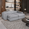 Conjunto de Sofá 3x2 Lugares Milano Design