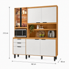 Cozinha Compacta 7 Portas 2 Gavetas Murano Poliman