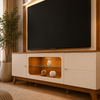 Home Para Tv Até 70" Com LED Maceió Mobler