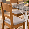 Conjunto De Mesa De Jantar Ciplafe Com 4 Cadeiras Indekes
