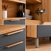 Cozinha Compacta 100% MDF 8 Portas 2 Gavetas Concord Ronipa