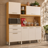 Cozinha Compacta 6 Portas 2 Gavetas Select Demóbile