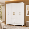 Guarda-Roupa Casal 6 Portas 2 Gavetas Panamá Moval