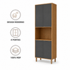 Torre Quente Esplêndida 100% MDF 70cm 4 Portas MGM