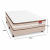 Cama Box Casal Conjugada Avance 138x188 Reconflex