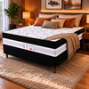 Cama Box Casal Conjugada D28 Ortomedic 138x188x53cm Bacetto