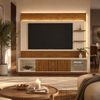 Home Para Tv até 60" Guaiba  2 Portas Com Led Mobler