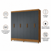 Guarda-Roupa Casal 8 Portas 2 Gavetas Marajó Moval
