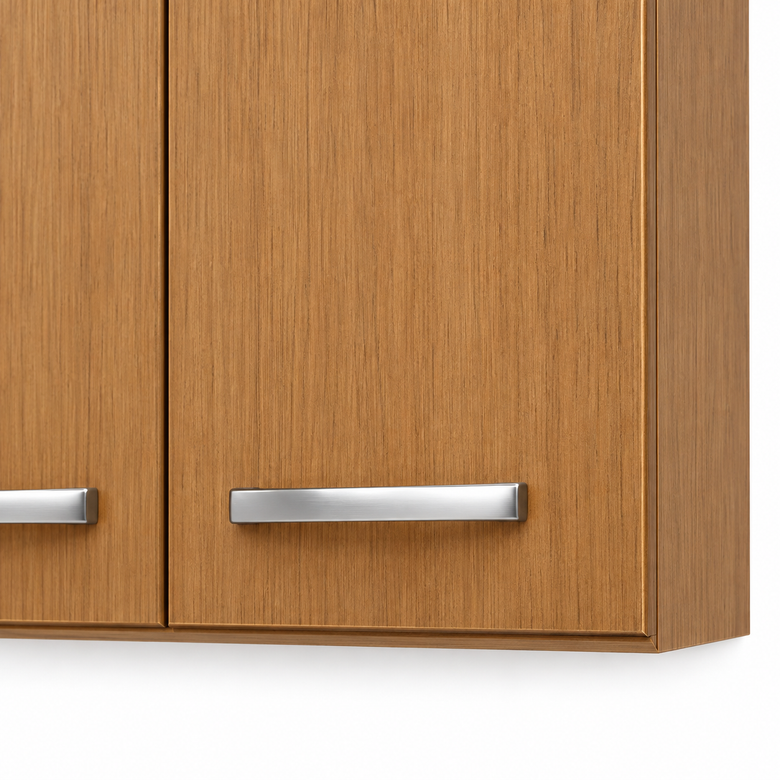 Kit 2 Armários Aéreo 3 Portas Califórnia Rei Móveis