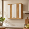 Armário Aéreo de Cozinha 2 Portas 80 Cm Canelado Sauvignon Ronipa