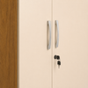 Kit 2 Armários Multiuso 2 Portas Com Chave 177x60cm Vegas San Marino