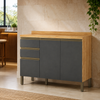 Balcão De Cozinha 100% MDF Com Tampo 120cm Chardonnay Ronipa
