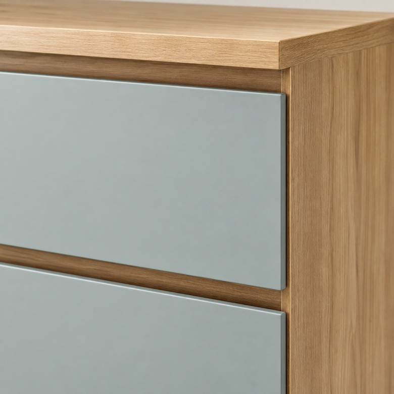 Balcão 100% MDF 80 cm 1 Porta 1 Gaveta Rainha Nesher