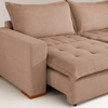 Conjunto de Sofá 3x2 Lugares Milano Design