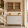 Cozinha Compacta MDF 5 Portas 2 Gavetas Colors Kits Paraná