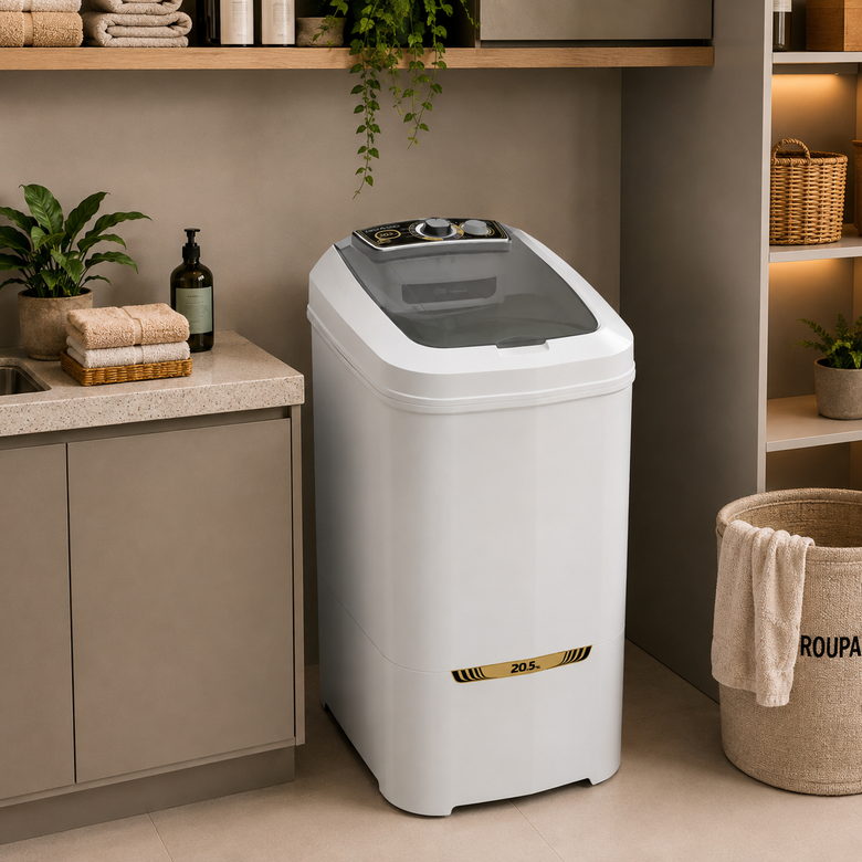 Tanquinho Lavadora Semiautomática 20,5kg LAVNM Newmaq