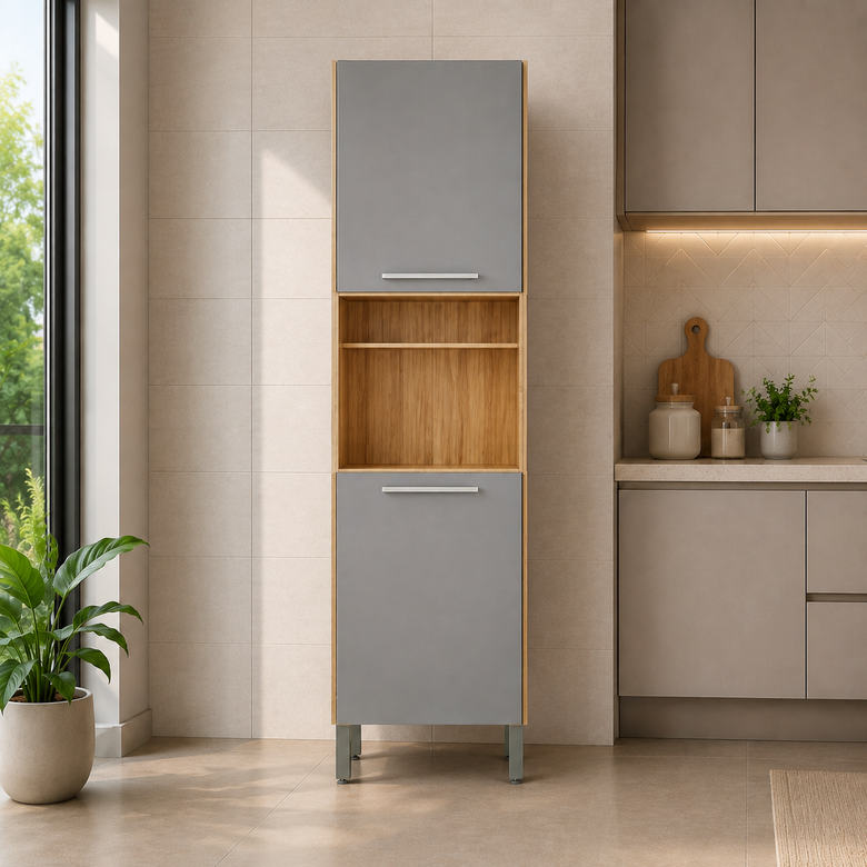 Paneleiro 100% MDF 2 Portas Carménère Ronipa