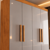 Guarda Roupa Solteiro 100% MDF 4 Portas 2 Gavetas Sergipe Bianchi