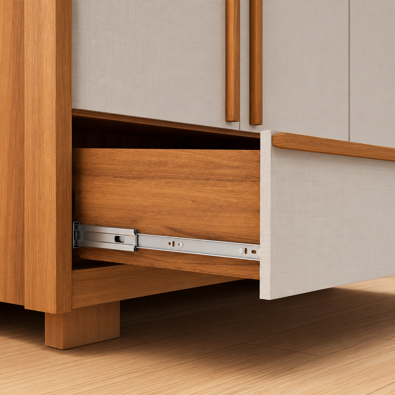 Guarda-Roupa Casal 100% MDF 6 Portas 3 Gavetas NT6035 Notável Móveis