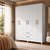 Guarda-Roupa Casal 6 Portas 2 Gavetas Panamá Moval