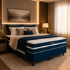 Cama Box Queen Prime (Colchão + Base) 158x198x60 Bacetto