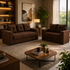 Conjunto de Sofá 3x2 Lugares Santa Catarina Bacetto