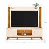 Home Para Tv Até 70" Com LED Maceió Mobler
