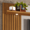 Painel Para TV Até 65" Com LED Ripado NT1355 Notável Móveis