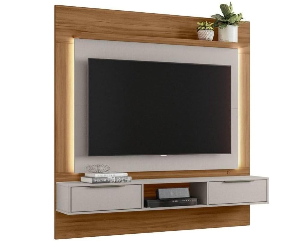 Painel Para Tv Até 55" Polegadas NT1280  Notável Móveis - FREIJO/OFF