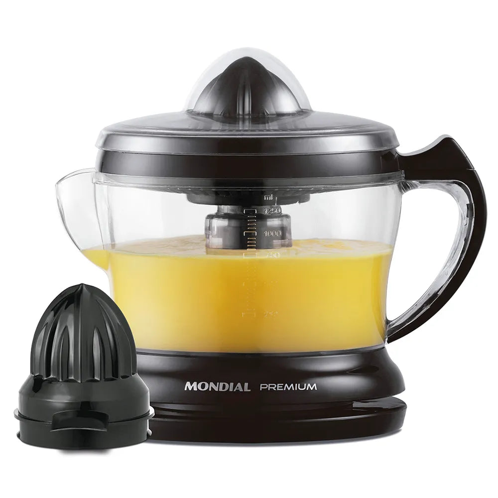 Espremedor Mondial Premium E-02 - PRETO