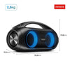 Caixa de Som Boombox AIWA BBS-02-A 50W BT 8H IPX5 RGB USB