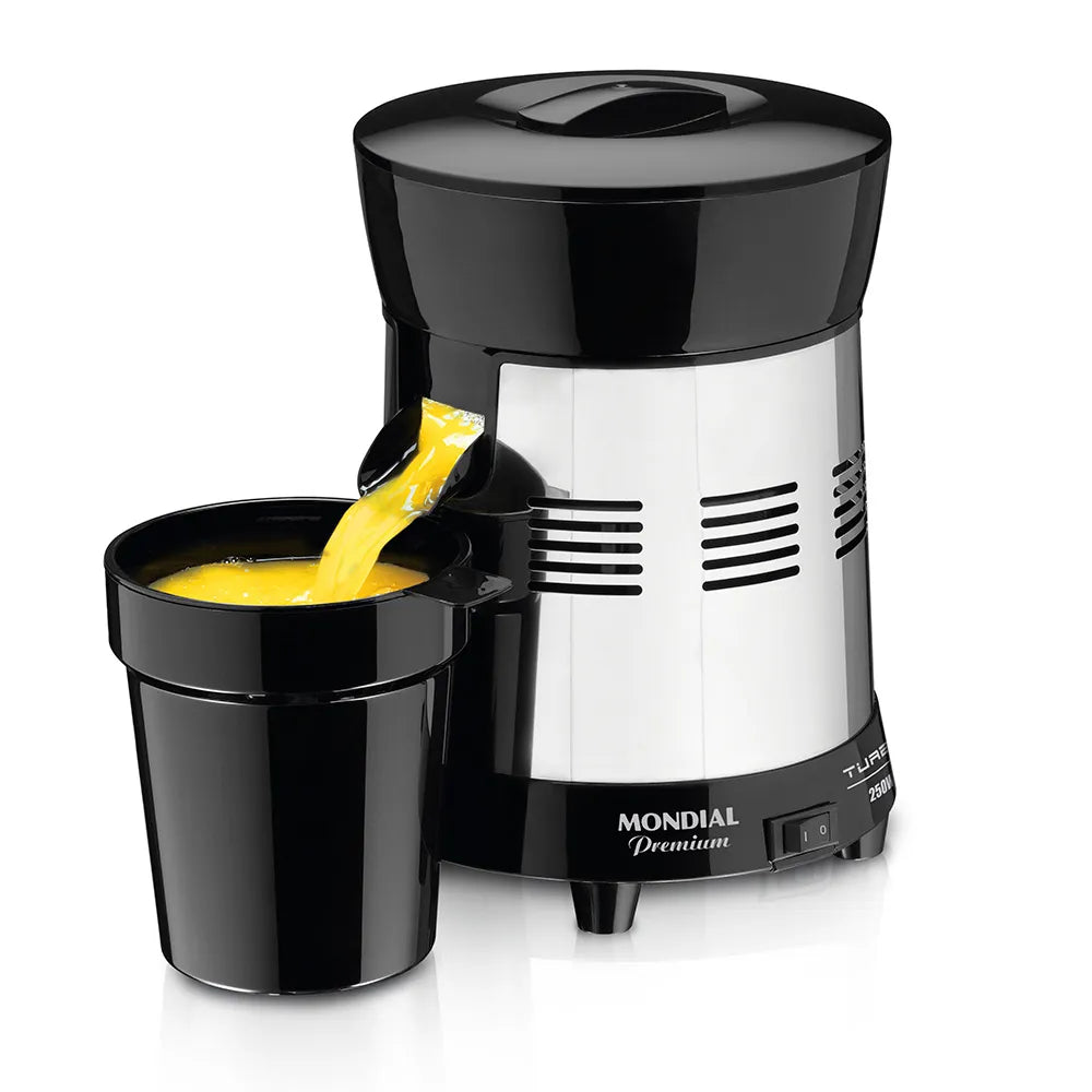 Extrator de Sucos Mondial Turbo Premium E-10 - PRETO