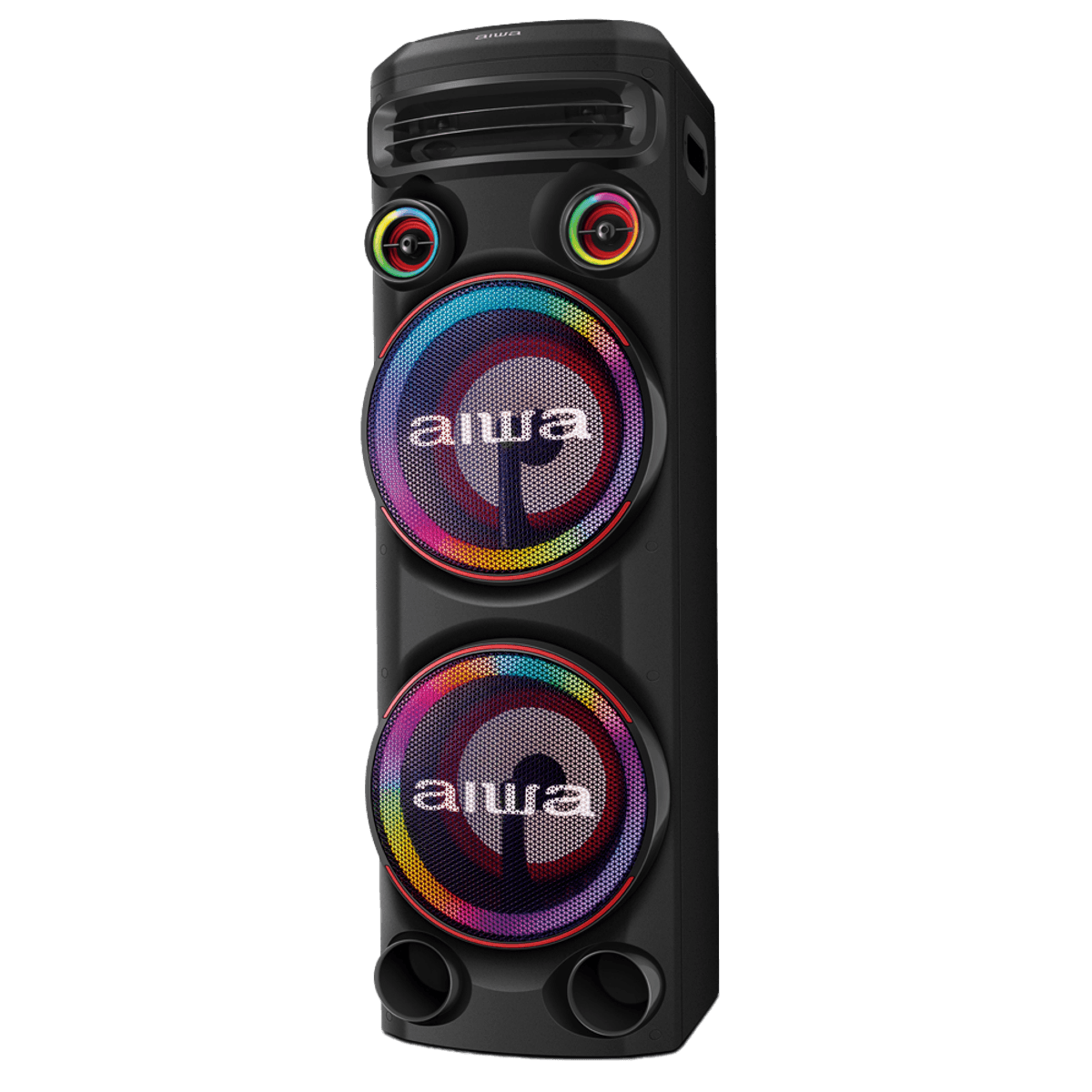 Caixa De Som Torre De Som Bluetooth 2300W Aiwa - PRETO