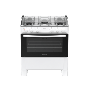Fogão 5 Bocas Automático Mesa Inox Milão Plus Atlas