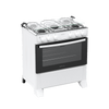 Fogão 5 Bocas Automático Mesa Inox Milão Plus Atlas