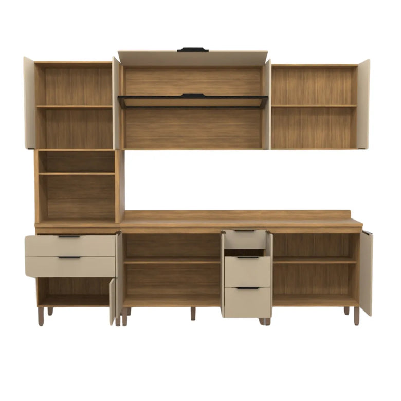 Cozinha Completa 3 Peças Viv Aluminum Kits Paraná