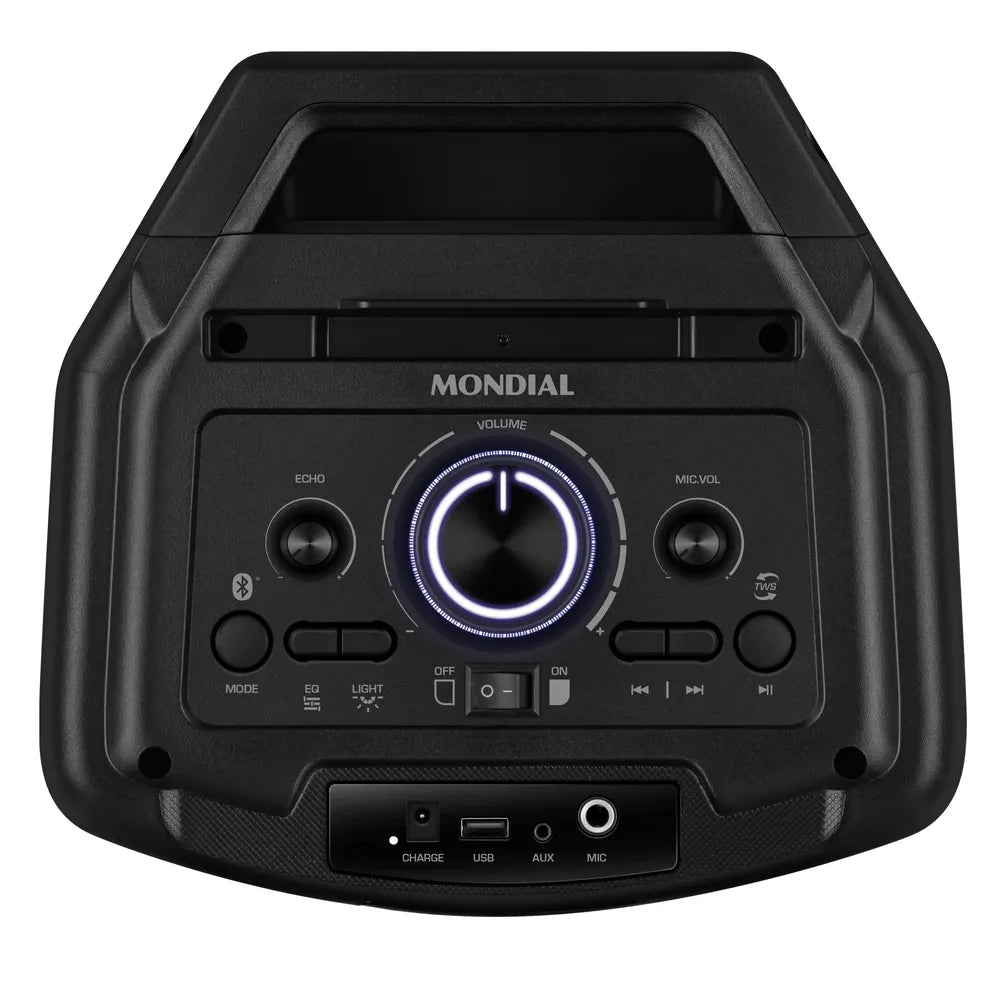 Caixa de Som Party Box Mondial Bivolt PBX-600-A
