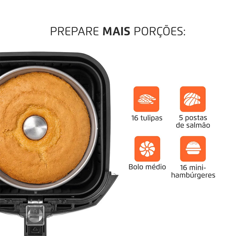 Fritadeira Sem Óleo Air Fryer 4L Mondial AFN-40-PI