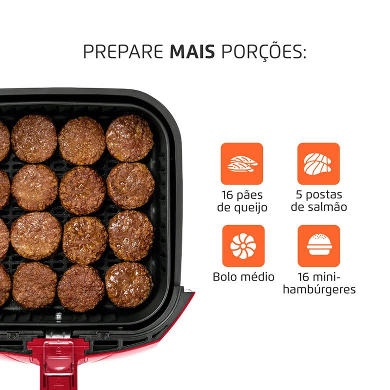 Fritadeira Sem Óleo Air Fryer 4L Mondial AFN-40-RI