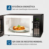 Micro-Ondas Mondial Preto 1400W - MO-02-34-B