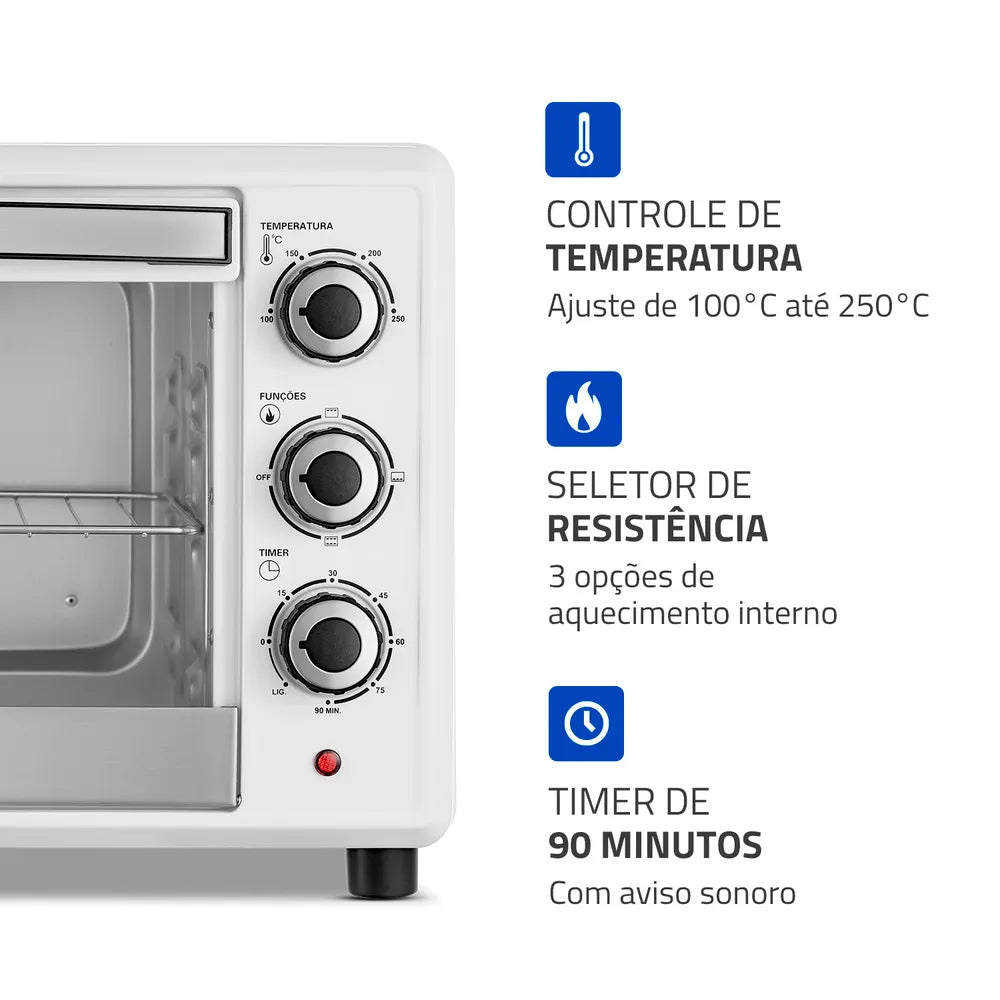 Forno Elétrico 42L 1600W Family II Mondial