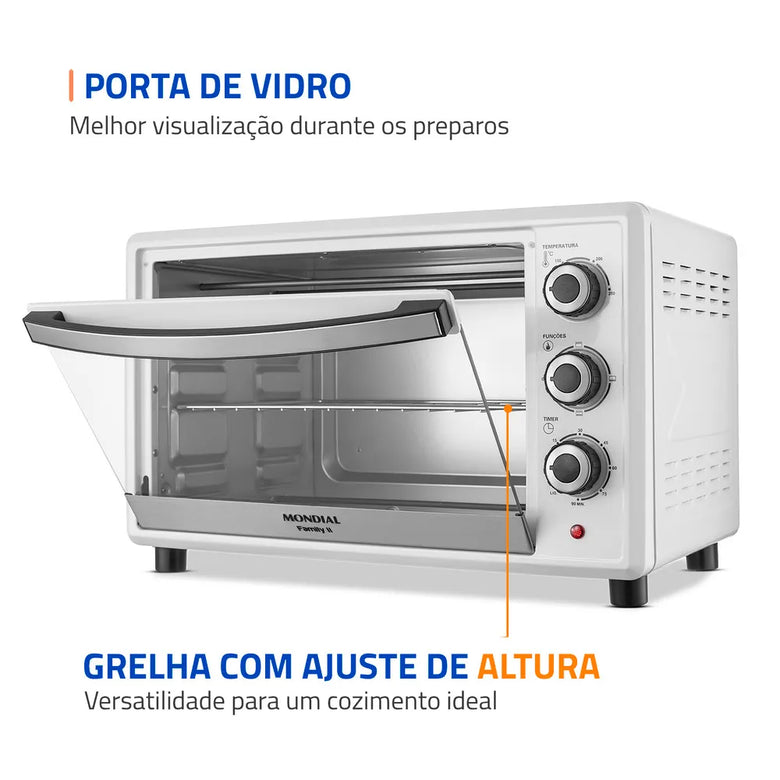 Forno Elétrico 42L 1600W Family II Mondial