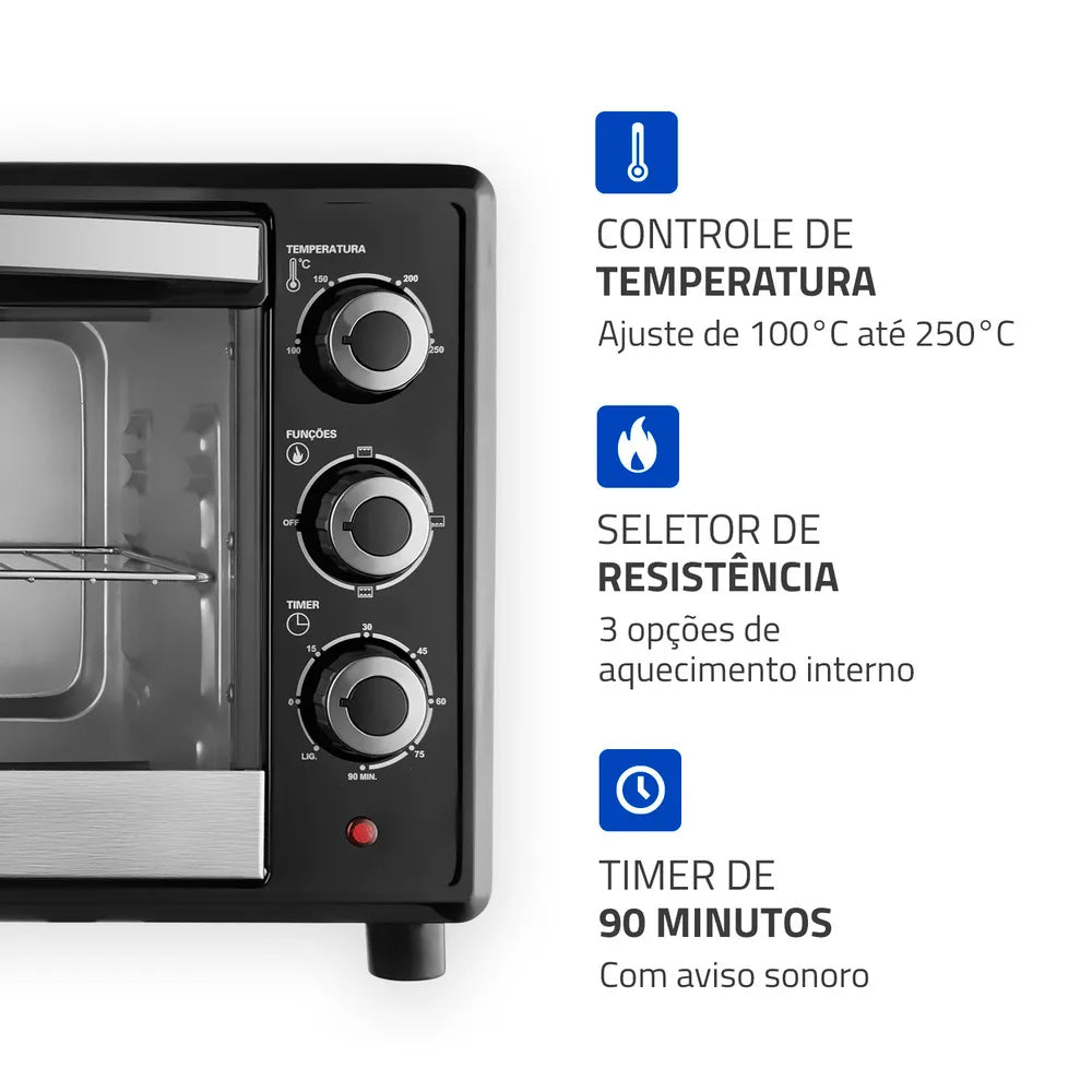 Forno Elétrico 42L 1600W Family II Mondial